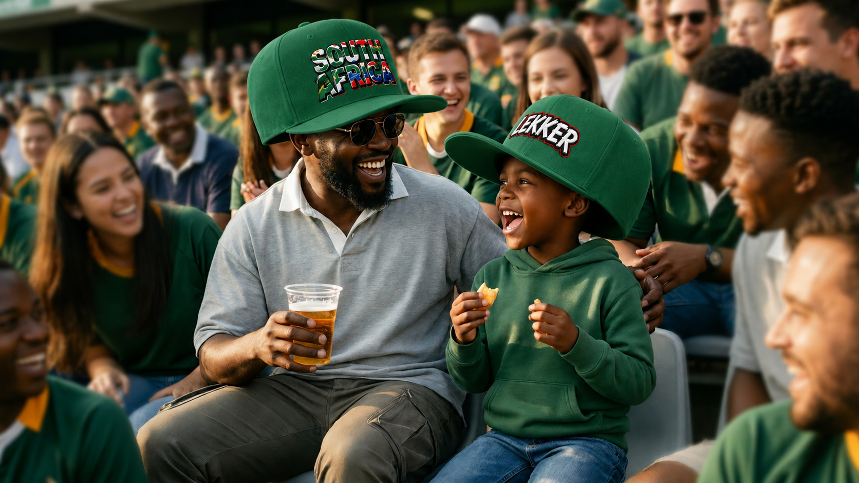 University campus group in co-branded Big Head Co. caps